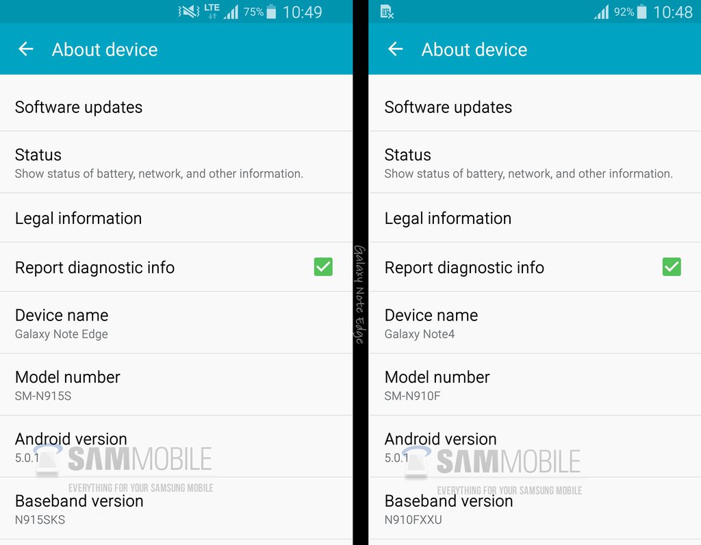 Note 4 i Note Edge mogą dostać Androida 5.0.1 z ... - 1024 x 796 jpeg 85kB