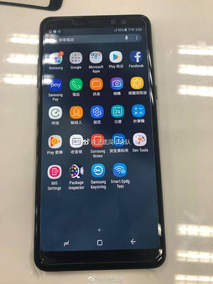 samsung mobile a8 plus