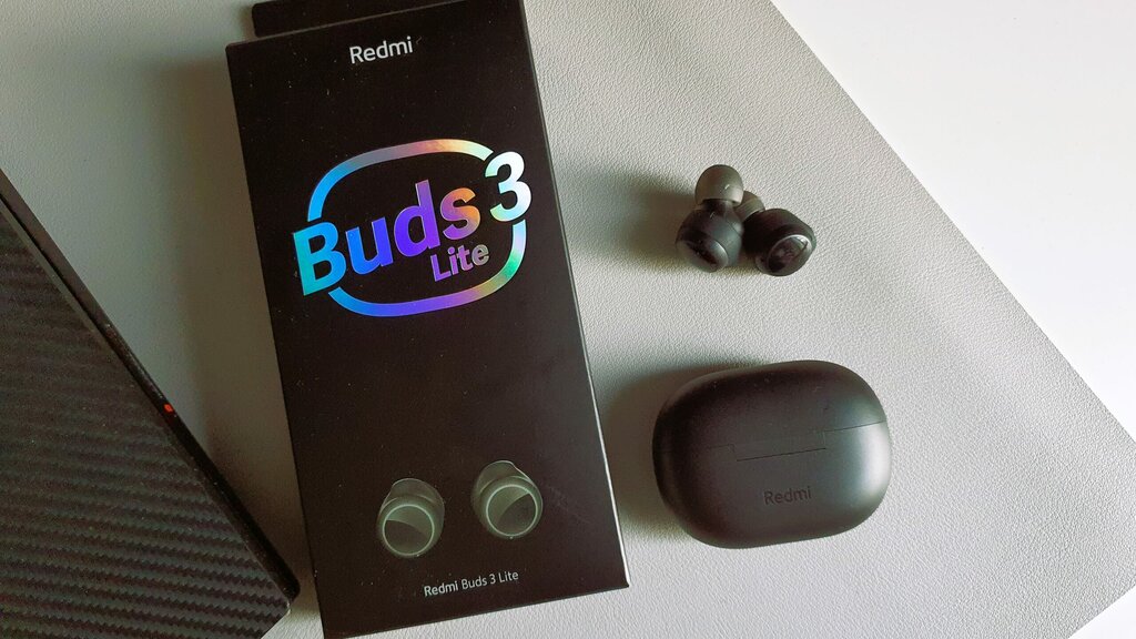 Audífonos Inalámbricos Xiaomi Redmi Buds 3 Lite en color negro