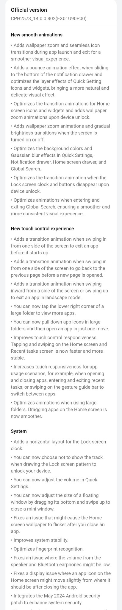 OnePlus 12 nowa aktualizacja