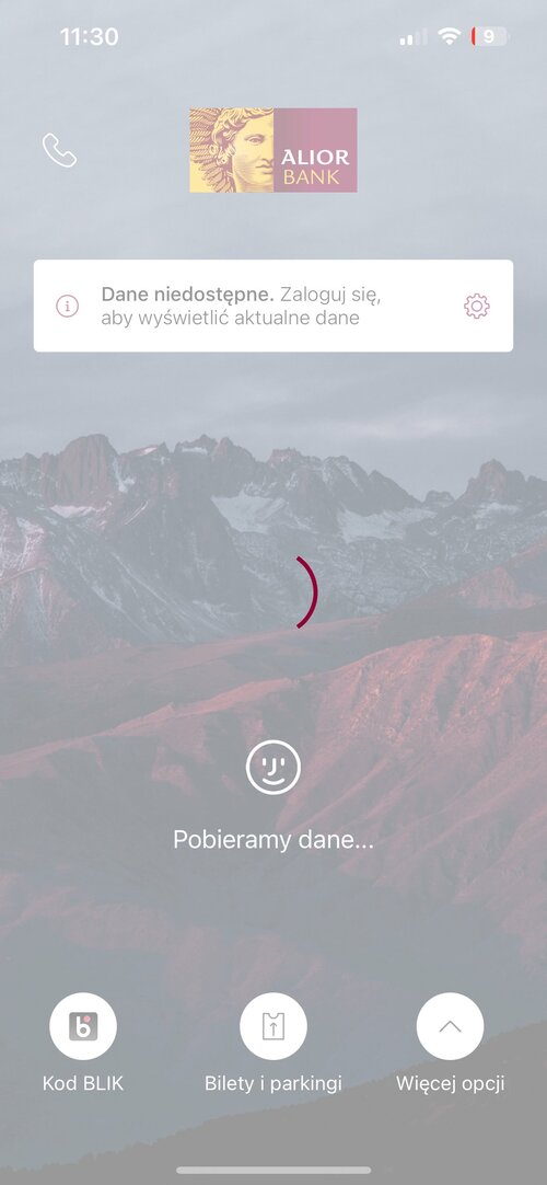 Alior Bank awaria nie działa czerwiec 2024