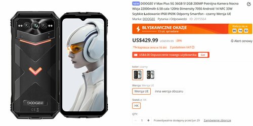 DOOGEE V Max Plus