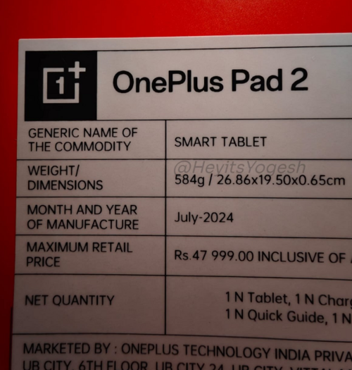 OnePlus Pad 2