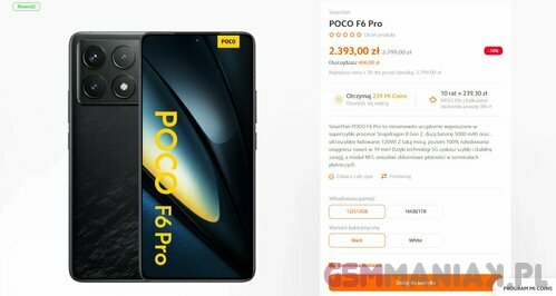 Xiaomi POCO F6 Pro cena