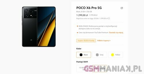 Xiaomi POCO X6 Pro promocja dobra cena