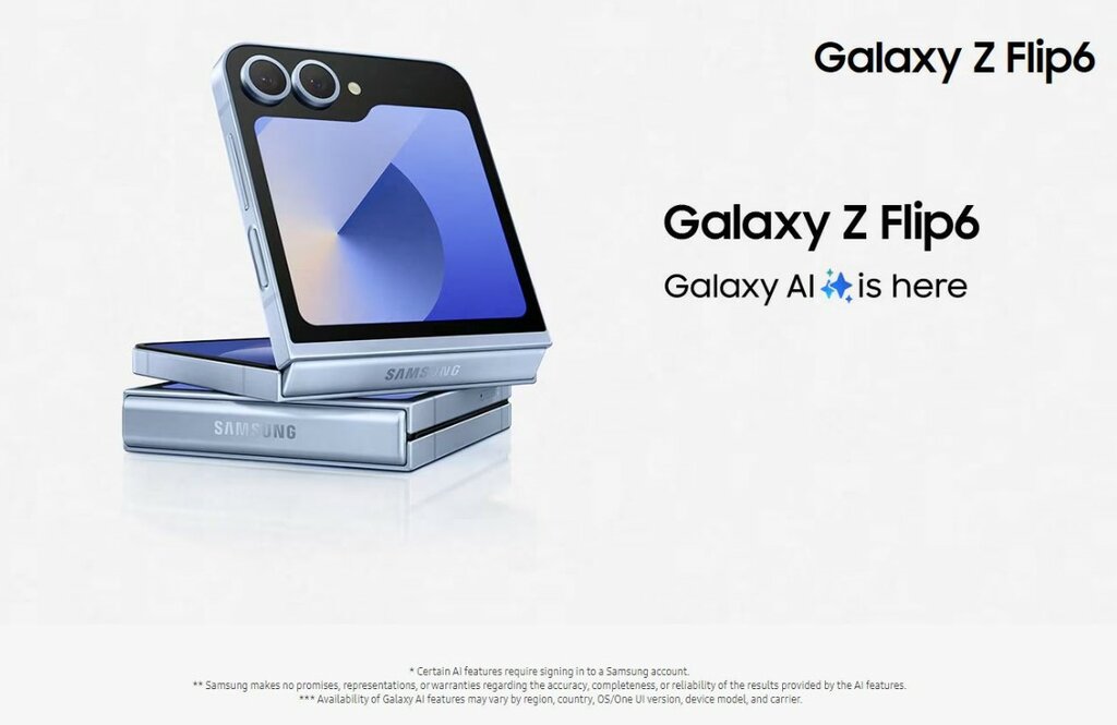 Samsung Galaxy Z Flip 6/ fot. producenta