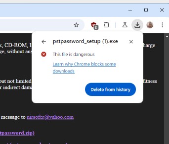 ostrzeżenia w przeglądarce Google Chrome/ fot. ghacks net