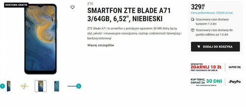 telefon z Biedronki