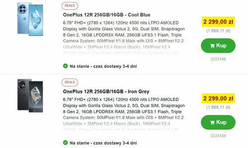 OnePlus 12R promocja Proshop