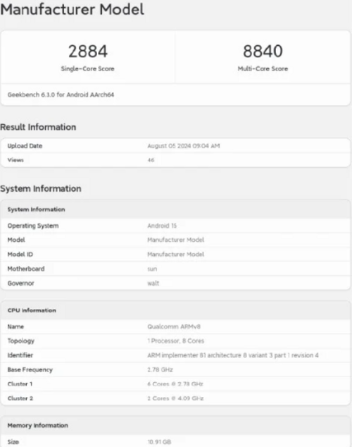 Qualcomm Snapdragon 8 Gen 4