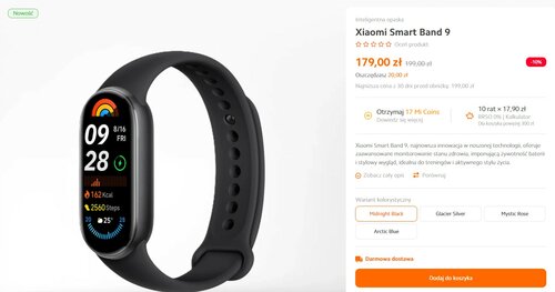 Xiaomi Smart Band 9/ fot. Xiaomi