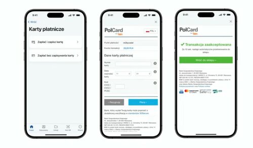 fot. mobywatel, nowa funkcja płatności kartami płatniczymi
