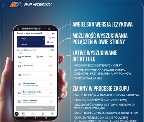 fot. PKP Intercity, nowy system eIC 2.0