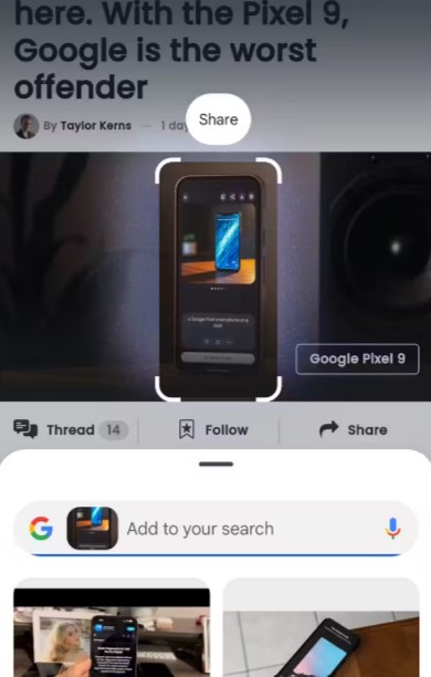 circle to search/ fot. android police