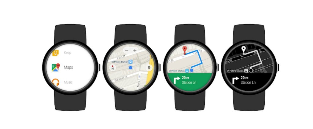 fot. Mapy Google Wear OS