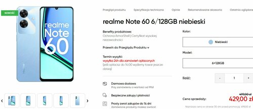 realme Note60