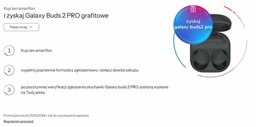 Samsung Galaxy S24 FE 5G w promocji: tak odbierzesz słuchawki Samsung Galaxy Buds2 Pro