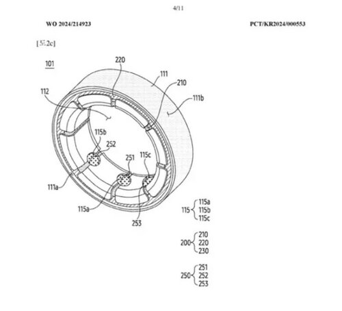 Samsung Galaxy Ring 2 patent/ fot. Samsung, Android Central