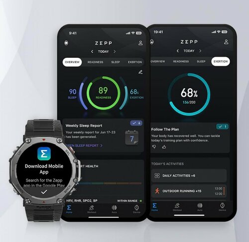 fot. Amazfit Zepp App