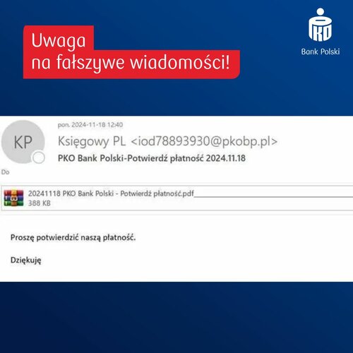 Klienci PKO BP są wprowadzani w błąd