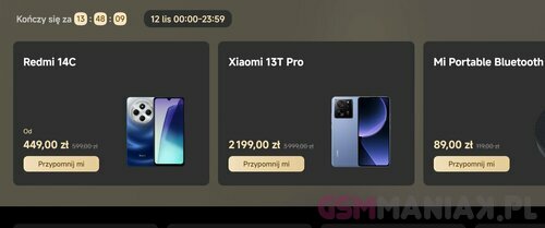 Xiaomi 13T Pro promocja Black Friday 2024