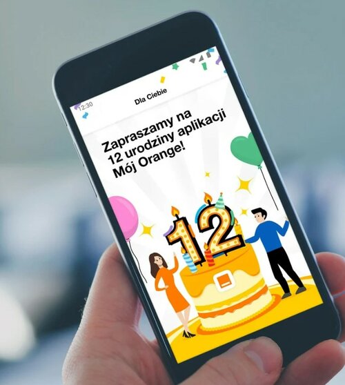 loteria Orange na 12 urodziny aplikacji mobilnej/ fot. orange