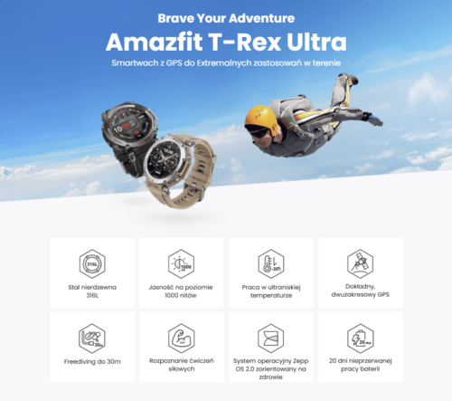 Amazfit T-Rex Ultra