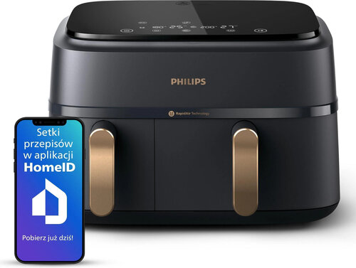 PHILIPS Ovi Dual Basket AirFryer