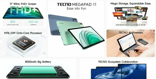 Tecno Megapad 11