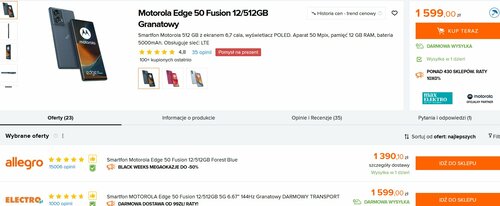 Motorola Edge 50 Fusion