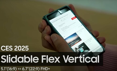 Samsung Slidable Flex Vertical