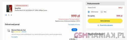 OnePlus Nord 3 w promocji RTV Euro AGD