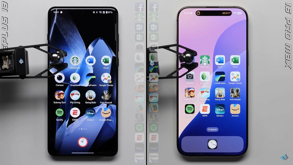 OnePlus 13 vs. iPhone 16 Pro Max Speed Test