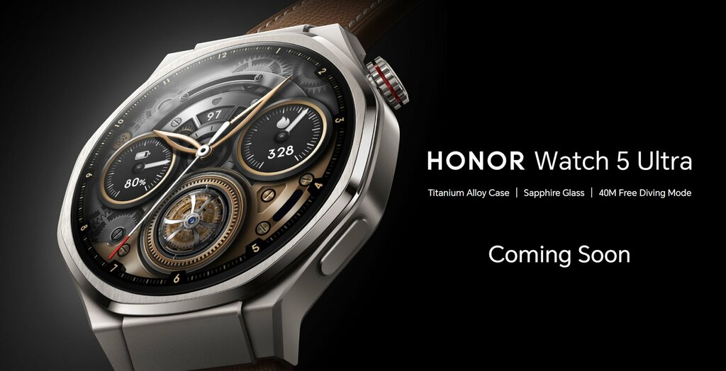 HONOR Watch 5 Ultra oficjalnie. To elegancki smartwatch z tytanową kopertą i szafirowym szkłem w dobrej cenie